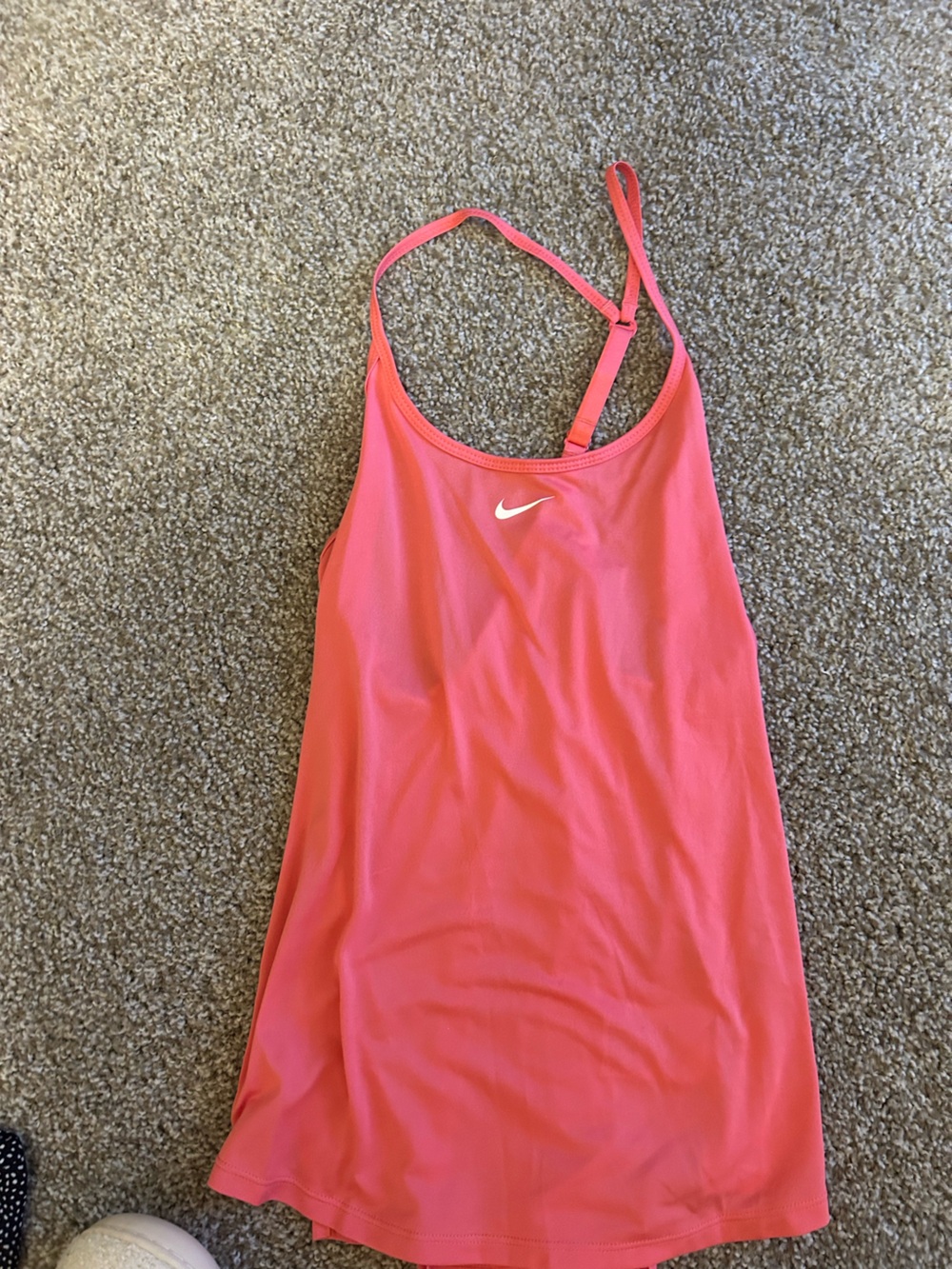 Nike Coral Pink Racerback Athletic Tank